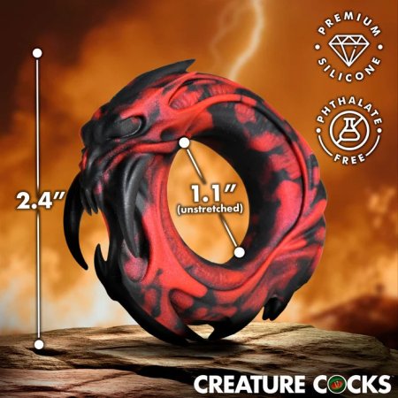 (image for) Hell Fang Silicone Cock Ring