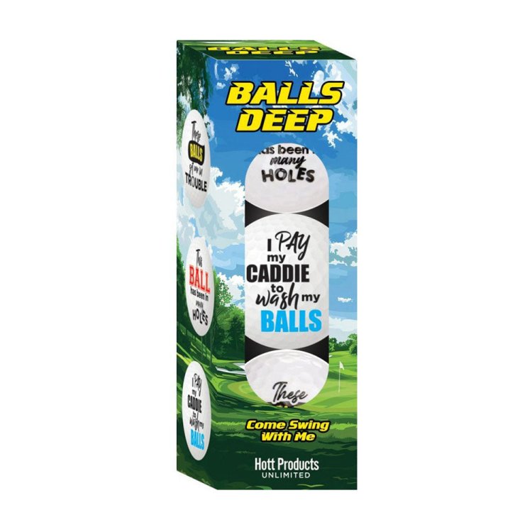 (image for) Balls Deep - Novelty Golf Balls