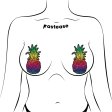 (image for) Rainbow Pineapple Sparkling Pasties