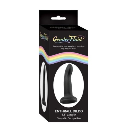 (image for) Gender Fluid Enthrall 6.5" Dildo - Black