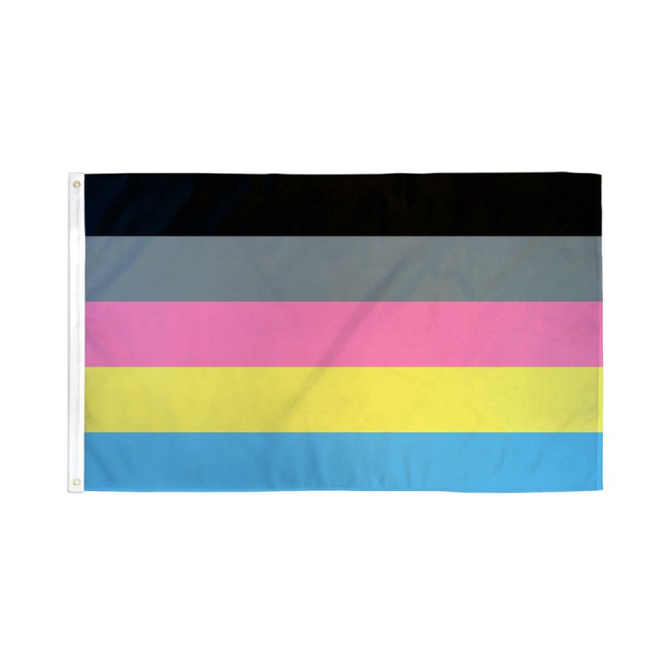 (image for) Polygender Flag 3\'x5\' Polyester