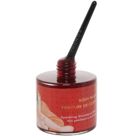 (image for) Edible Body Paint - Sparkling Strawberry Wine 1.7oz / 50ml