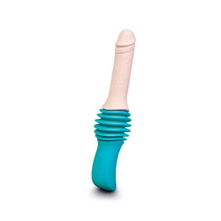 (image for) b-Vibe Realistic Thrusting Dildo Machine