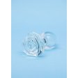 (image for) Clarity - Glass Dildo - Utopian Bloom