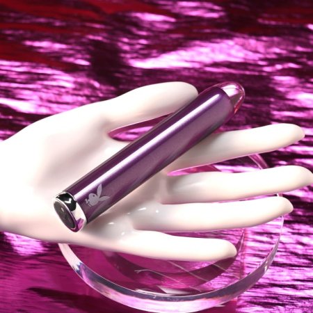 (image for) Playboy Amethyst Glass Vibe