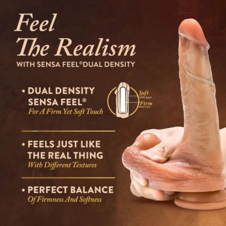 (image for) Renaissance DaVinci - 8" Sliding Dildo