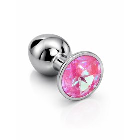 Metal CRZ plug - Small - PINK OPAL