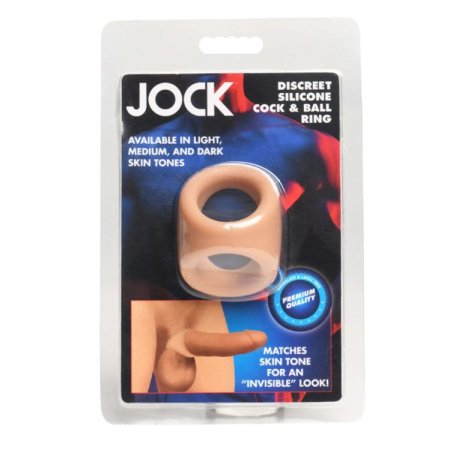 (image for) JOCK Silicone Cock & Ball Ring - Tan