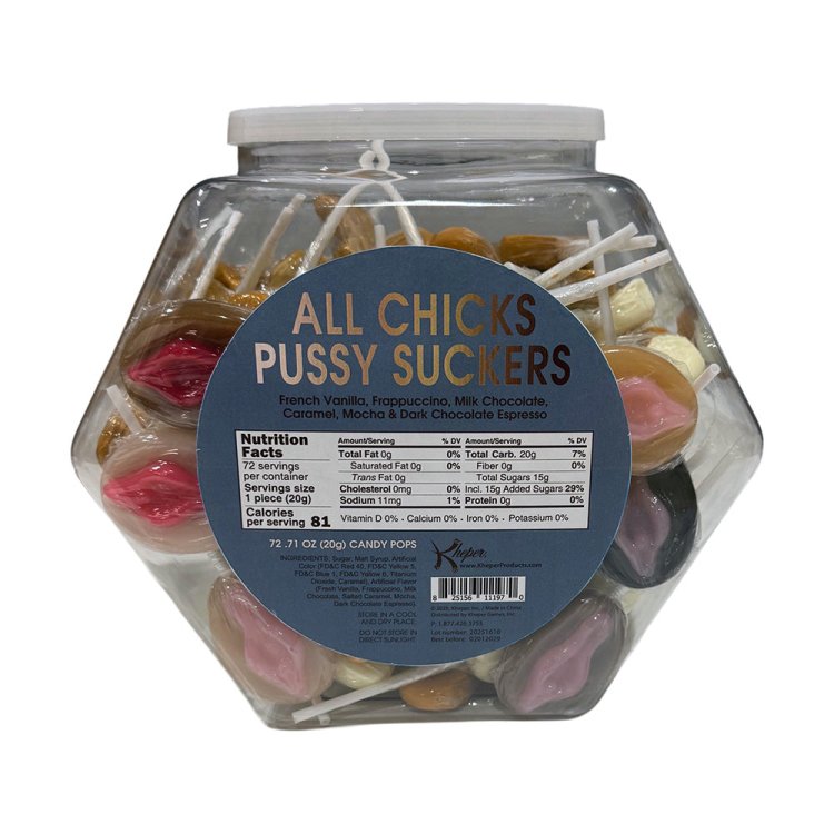 (image for) All Chicks Pussy Suckers (72 Pack)
