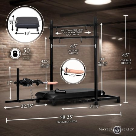 (image for) Breed Master Breeding Stand w/ Sex Machine