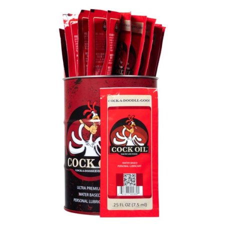 (image for) Collector’s Edition Cock Oil Branded Drum – With 25 Foil Packets