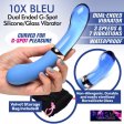 (image for) 10X Dual End G-Spot Silicone/Glass Vibe*