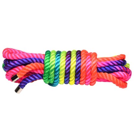 (image for) Rainbow Shibari Rope - 16ft