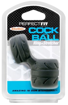 SilaSkin Cock & Ball Black