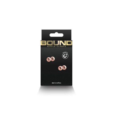(image for) Bound Nipple Clamps - M1 - Rose Gold