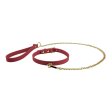 (image for) Temptasia Ardor - Silicone Collar & Leash - Red