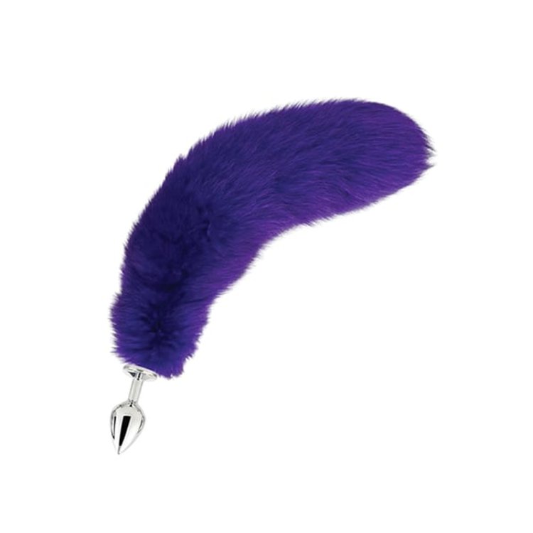 (image for) Foxtail Plug - Medium - BRIGHT PURPLE