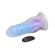 (image for) Cocktopus Deluxe Glow-in-the-Dark Vibrating Silicone Dildo w/ Remote