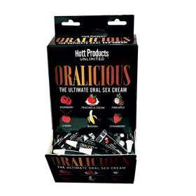 ORALICIOUS ASSORTED FLAVORS 144PC/DISPLAY 2ML TUBES ORALICIOUS ASSORTED FLAVORS 144PC/DISPLAY 2ML TUBES