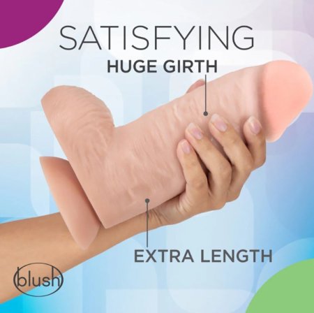 (image for) Au Naturel - Thick 2.75 Pounder 10" Dildo - Vanilla