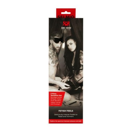 (image for) SEI MIO - Fetish Feels - Sensuous 5 Piece Sensation Kinky Kit