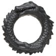(image for) Black Caiman Silicone Cock Ring