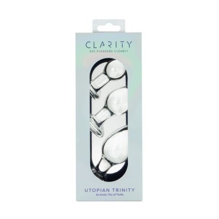 (image for) Clarity - Glass Dildo - Utopian Trinity