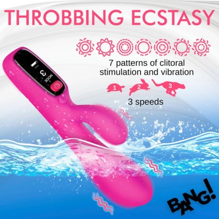 (image for) Bang! Digital Silicone Rabbit Vibrator