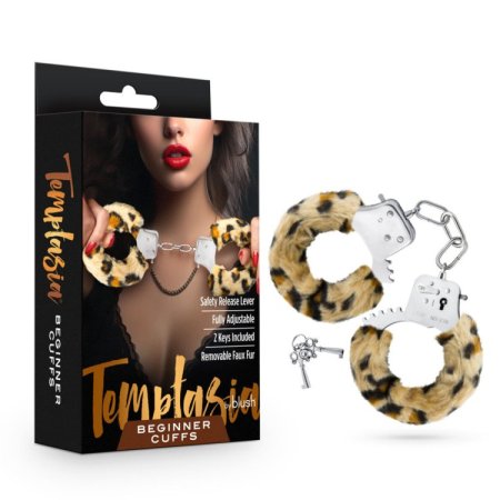 (image for) Temptasia - Beginner Cuffs - Leopard