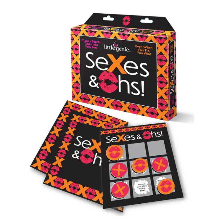 (image for) SEXES AND OOHS, SEXY TIC TAC TOE SCRATCH OFF GAME