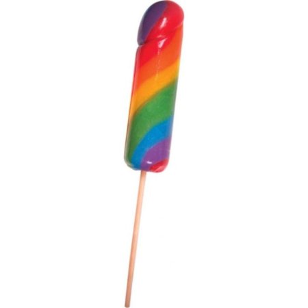 (image for) Rainbow Jumbo Candy Cock Pop