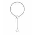 (image for) STAR O RING SLIP CHOKE CHAIN - SILVER