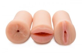 Jesse Jane 3 Way Stroker Set