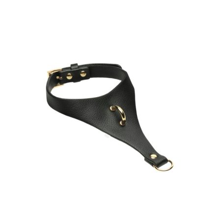 (image for) Captivate Collar with Body Chain - Black