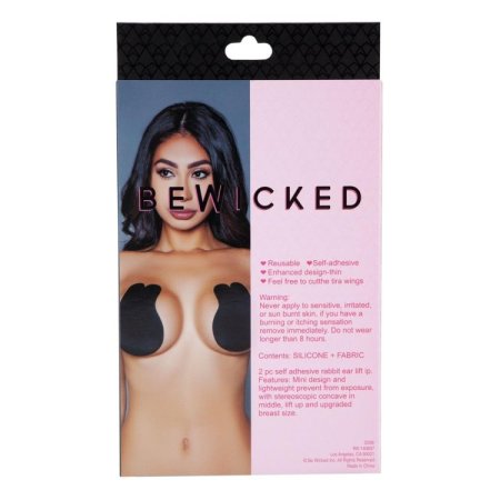 (image for) Bunny Nipple Cover Lifts - Black