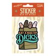 (image for) Eat A Bag Of Dicks LARGE Sticker
