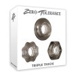 (image for) Zero Tolerance Triple Thick CockRing 3pk
