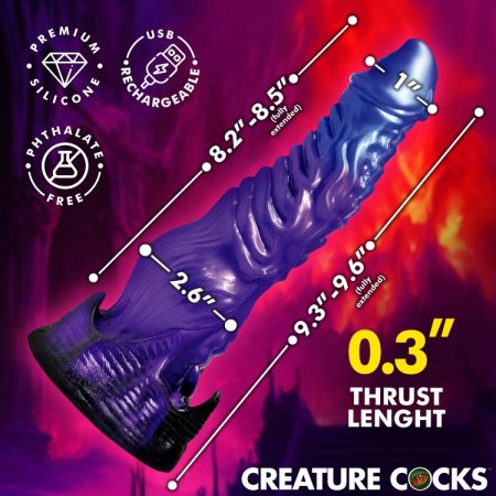 (image for) Diabolos Thrusting & Vibrating Dildo