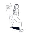 (image for) Sexy Butts Adult Colouring Book *