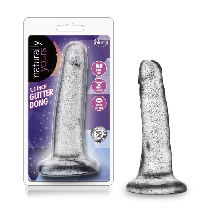 (image for) Naturally Yours 5.5 In Glitter Dong