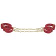 (image for) Temptasia Ardor - Silicone Wrist & Ankle Restraints - Red