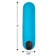 (image for) 21X Vibrating Bullet w/ R/C - Blue