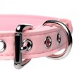 (image for) Sugar Kitty Cat Bell Collar -Pink/Silver