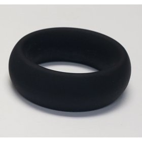 Wide Silicone Donut Ring - Black 1.5" Wide Silicone Donut Ring - Black 1.5"