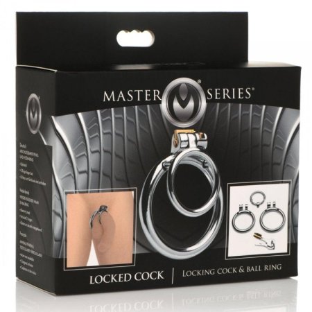 (image for) Locked Cock Locking Cock & Ball Ring *