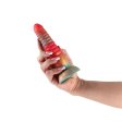 (image for) Colours - Stacked - 6" Dildo - Red/Gold
