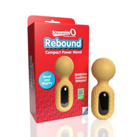 (image for) Screaming O Rebound Compact Power Wand - Bumblee Yellow