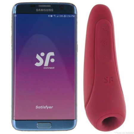 (image for) Satisfyer Curvy 1+ RoseRed - Connect App