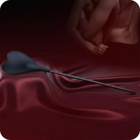 (image for) Temptasia Ardor - Silicone Heart Crop - Black