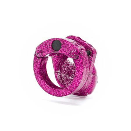 (image for) Mini-Me Cock Cage Chastity Kit - Pink Glitter